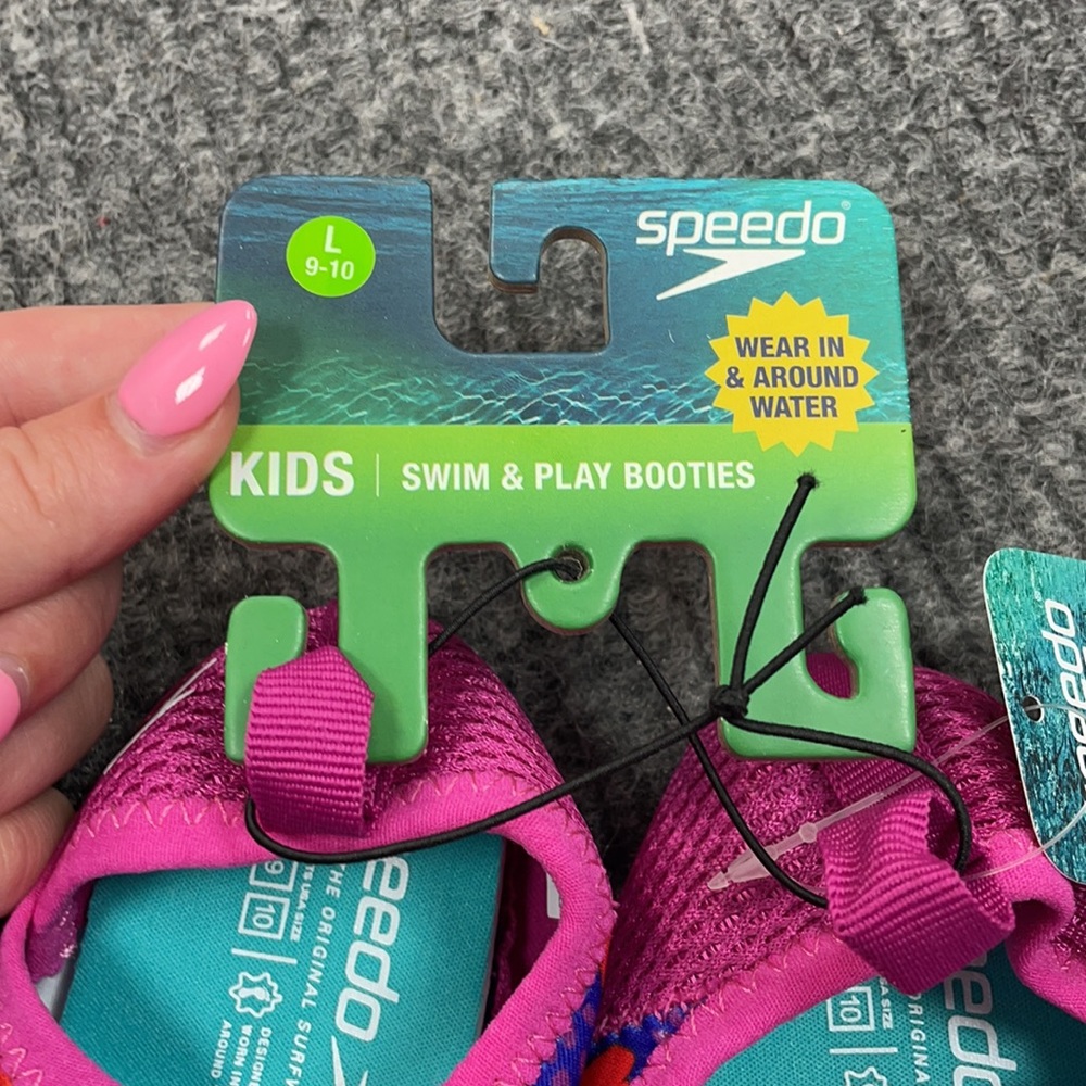 Special order: 2 pair Speedo kids swim and play booties (1416) - Picture 2 of 5